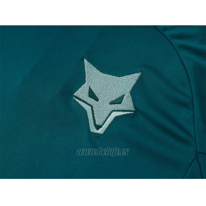 Chandal del Cruzeiro Manga Corta 2024-2025 Verde Pantalon Corto